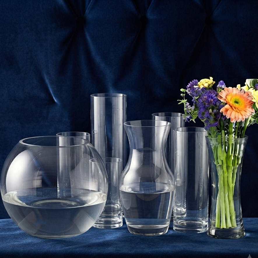 GLASS VASE